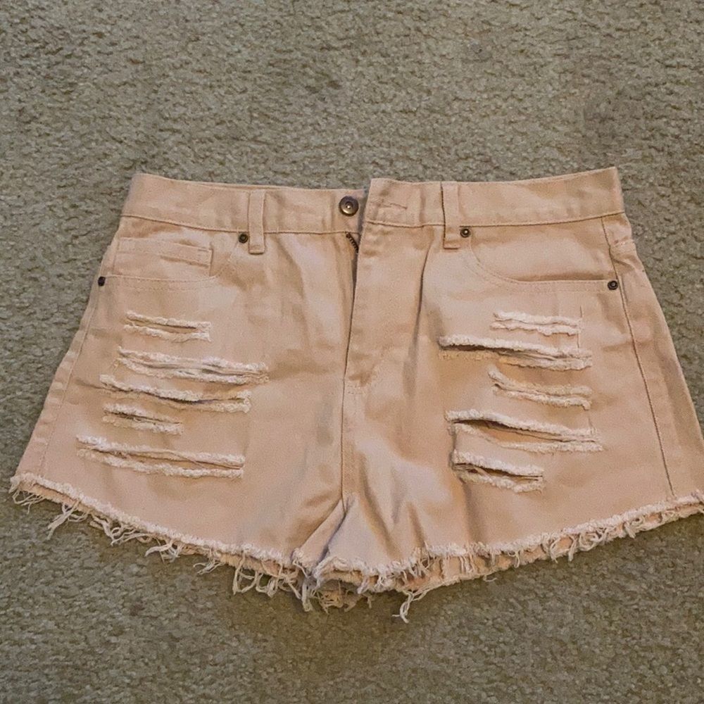 Size 31 forever 21 soft pink short shorts